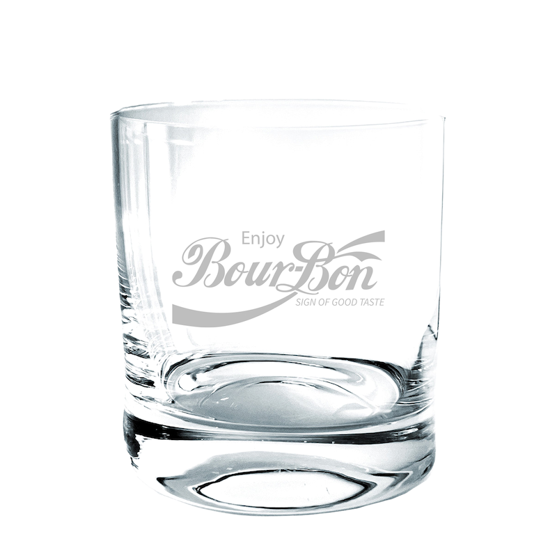 Enjoy Bourbon Rocks Glass